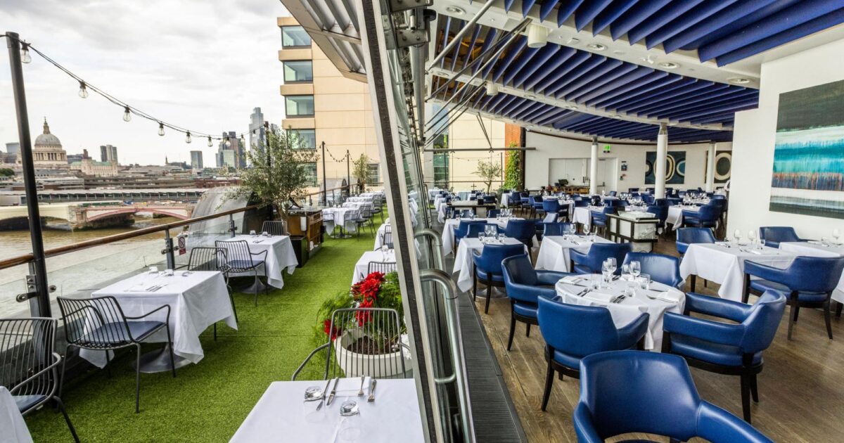 The oxo hotsell tower brasserie