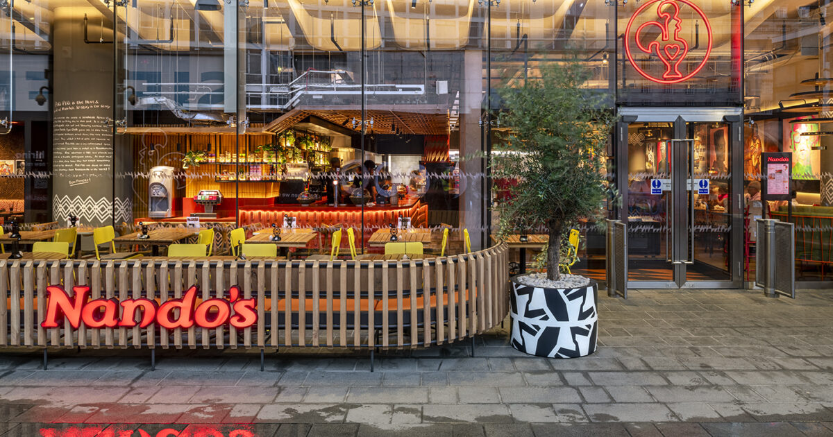 Nando’s Waterloo The Sidings Eat & Drink South Bank London